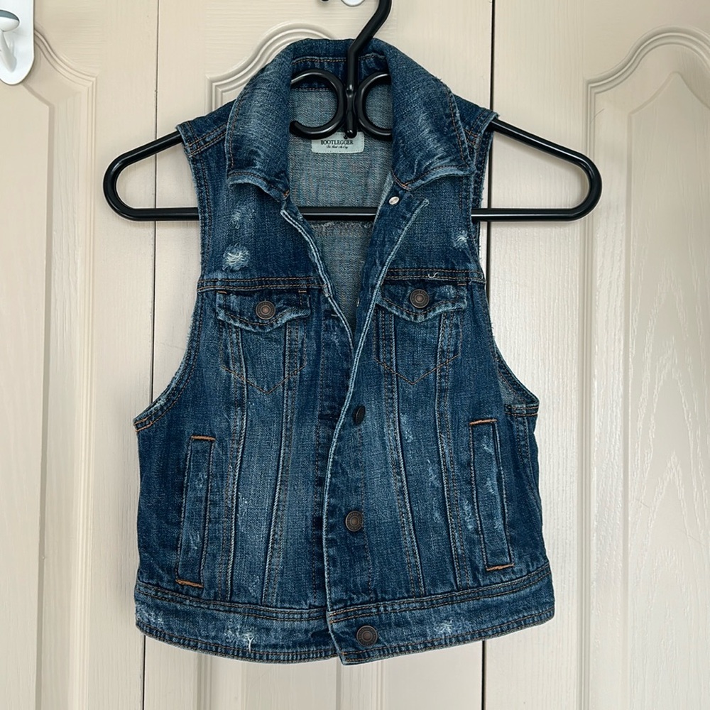Bootlegger Denim Vest